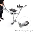 thumbnail image 4 of Ab Coaster Home Gym Equipment Adjusting Folding Ab Machine for Core Fitness, 4 of 8