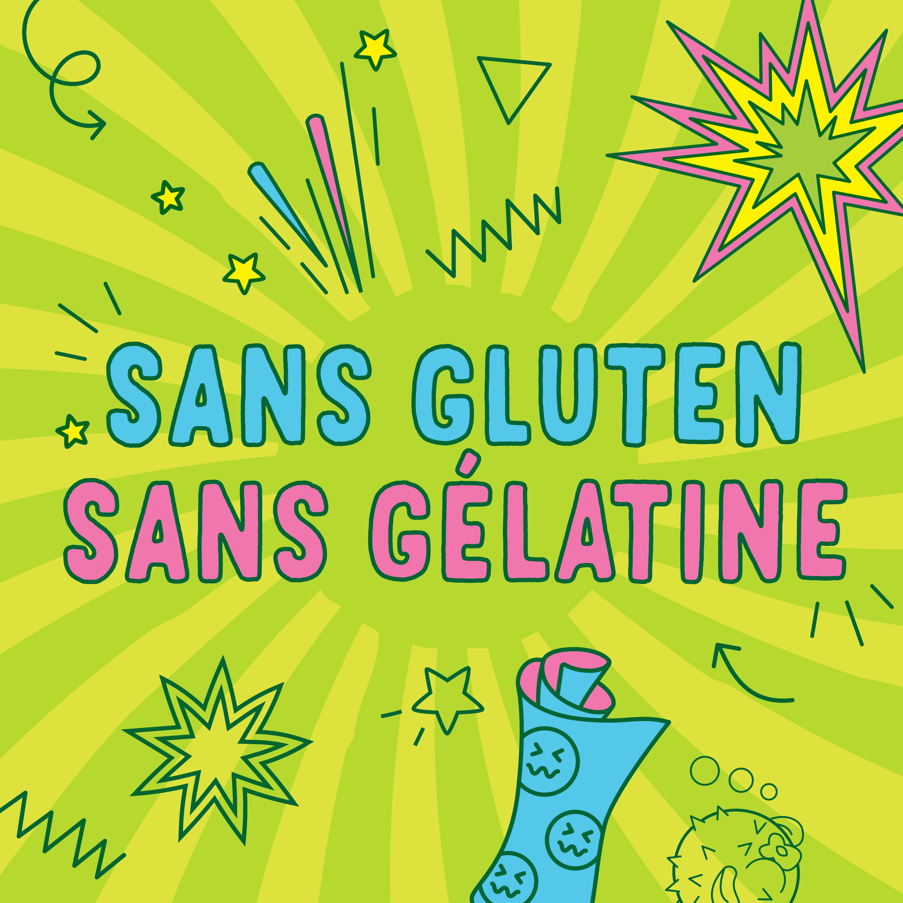 Fruit Roll-Ups Sour Blue Razzberry and Fruit Punch Flavours, 141g