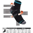 thumbnail image 3 of Compression Socks - Upgraded Sport Plantar Fasciitis Arch Support- Low Cut Compression Foot Socks (6 Pairs), 3 of 5