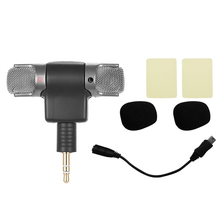 Microphone pour GoPro Hero 3, 3 et 4 avec connexion MINI USB