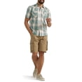 thumbnail image 3 of Wrangler® Men's Premium Short Sleeve Plaid Shirt, Sizes S-2XL, 3 of 5