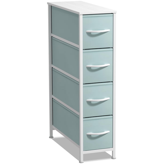 Cómoda estrecha Storage Tower Sorbus para niños con 4 cajones