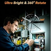 VOLIVO LED Work Light, Magnetic Portable Work Light with 360° Swivel Head, Tool Gift for Garage, Workshop, and Outdoor Use