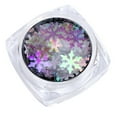thumbnail image 4 of comerut 1 Box Christmas Decor 3D Glitter Snowflake Nail Art Sequins Ultra-thin Flake, 4 of 5