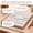 Pastel Stripes, variant on Floral Teacher Planner 2026-2027 Horizontal Lesson Plan Book for Academic Year Planning