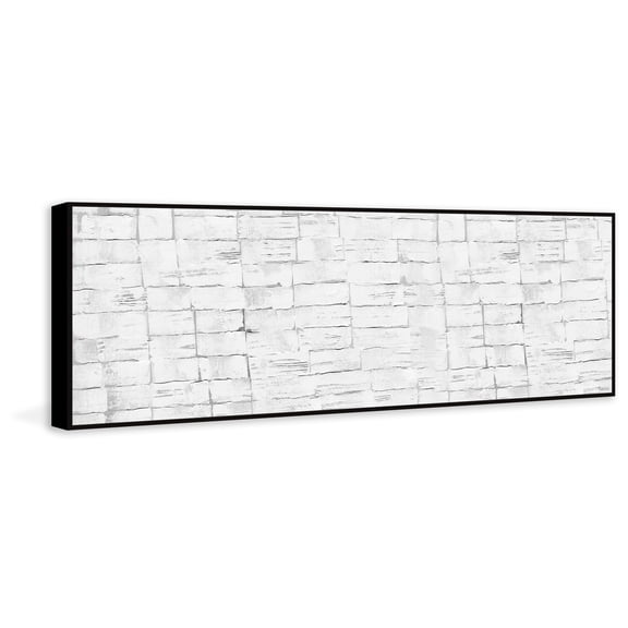 Parvez Taj Fine Idea Floater Framed Painting Print on Canvas