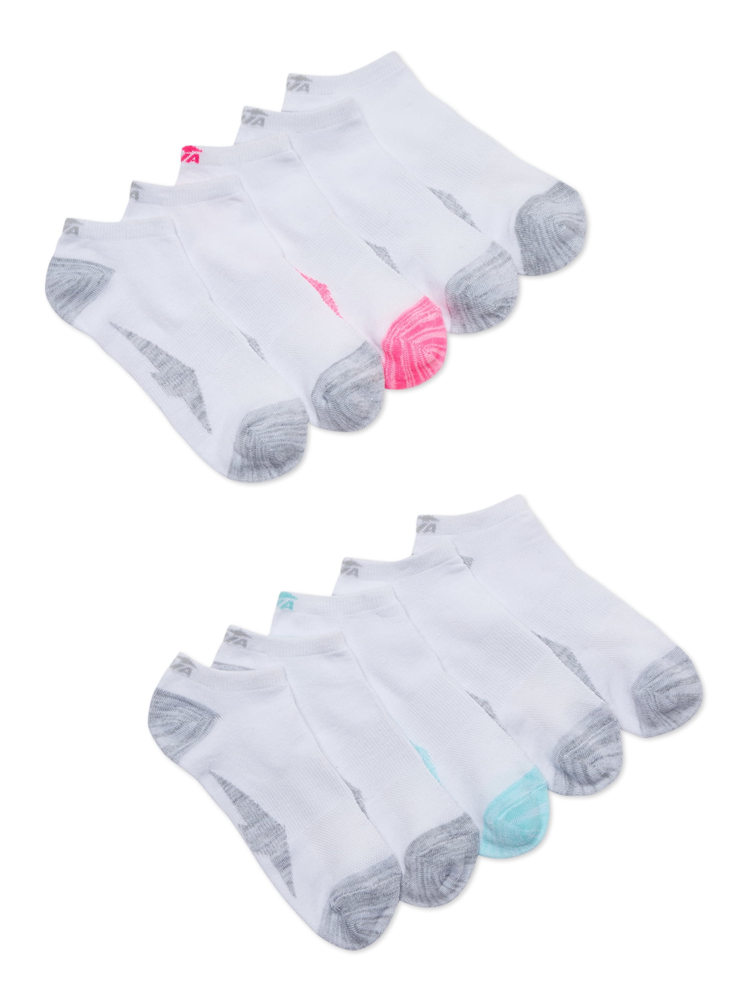 Avia Women's Performance Flatknit Lowcut Socks, 10Pack