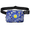 BlueStarryNightPrintSet1, variant on Alikpop Starry Night Fanny Pack, Polyester Adjustable Waist Belt Bag Crossbody Sling Bag Van Gogh Art Print for Sports Travel Daily Use for Men Women Teens