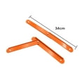 thumbnail image 4 of Almencla 2Pcs Step Ladder Reinforced Tie Rod Metal Bracket for Folding Step Herringbone Orange, 4 of 4