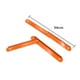 thumbnail image 4 of Conector de escalera de aluminio Zulema 2 uds accesorio para escaleras de tijera Naranja, 4 of 8