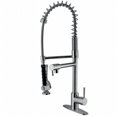 thumbnail image 1 of Vigo VG02007CHK1 Chrome Pull-Down Spray Kitchen Faucet with Deck Plate, 1 of 1