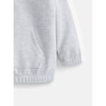 thumbnail image 5 of Wonder Nation Toddler Boys Graphic Half Zip Sweatshirt with Long Sleeves, Sizes 12M-5T, 5 of 5