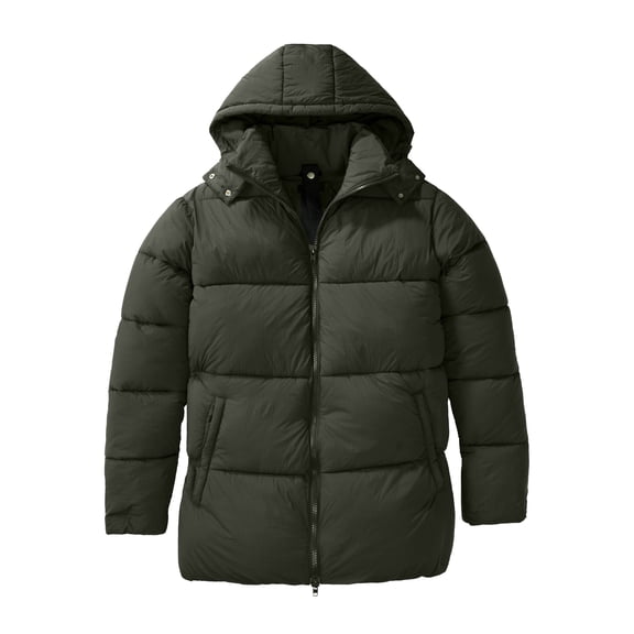 KingSize Men's Big & Tall Hipster Quilted Puffer
