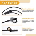 thumbnail image 3 of Kit de sensor de velocidad de rueda ABS Unique Bargains No.479113LM0A/479103LM0A Sensor ABS frontal izquierdo derecho para el sistema de frenos antibloqueo para Nissan NV200 2015-2019, 3 of 7