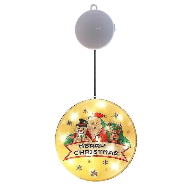 Guirnalda de luces Led con ventosas, adornos navideños para el hogar, guirnalda colgante, Adornos de árbol de Navidad, Navidad 2020, Año Nuevo 2021