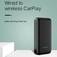 thumbnail image 3 of Kyusrd Summer Savings Accessories Special Deals!Wireless Adapter USB for Factory Wired Cars Wireless Adapter Automatic Transform Wired To Wireless,Black, 3 of 9