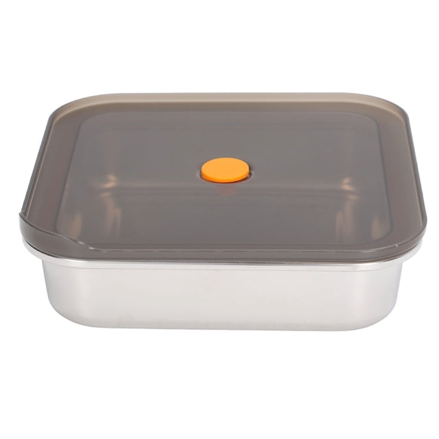 ZPSHYD Boîte à Bento En Acier Inoxydable 304 Scellée Sous Vide - Solution De Conservation, De Congélation, De Stockage, De Réfrigération Et De Fraîcheur des Aliments Pour Votre Réfrigérateur(1200ML)