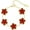 Red, variant on Link Bracelets Five-leaf Clover Bracelets White/Black/Red/Lucky Bracelet for Women Teen Girls Jewelry Gifts