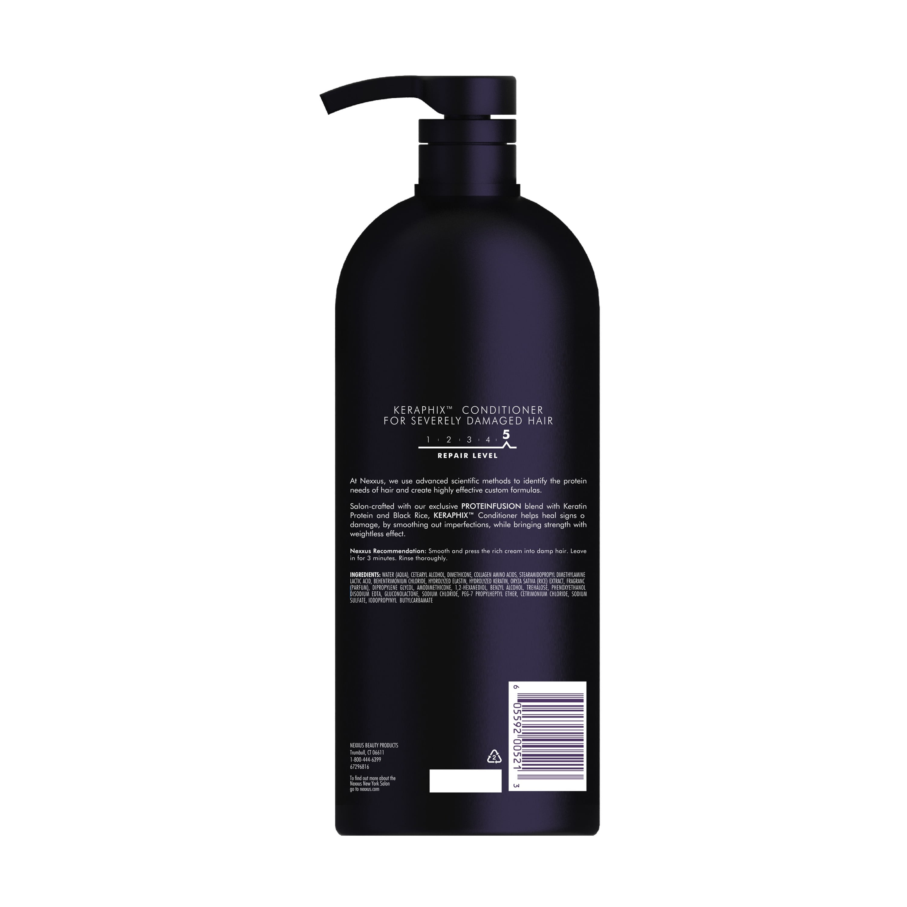 CCC2023様ヘアバス1000ml レフィル×2、レスキューレフィル×2 Nexxus Keraphix with ProteinFusion Conditioner Silicone-Free with