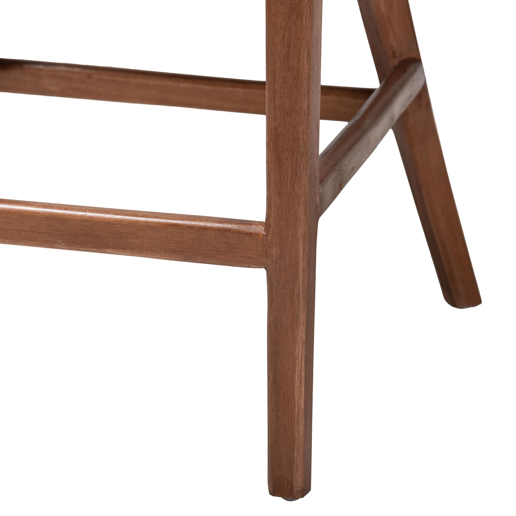 bali & pari Lumajang Boho Counter Stool, 2-Piece, Light Honey