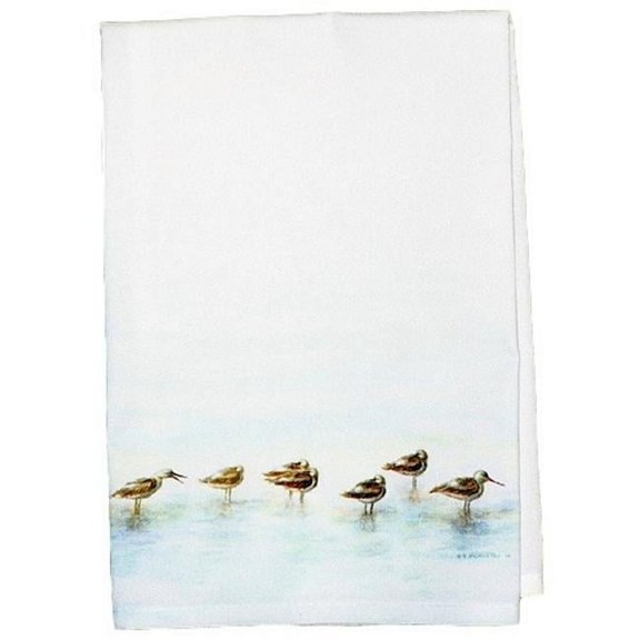 Betsy Drake Avocets Guest Towel Set of 2