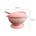 thumbnail image 5 of D-GROEE 1 Set Baby Silicone Suction Bowls with Spoons Baby Led Weaning Food Bowl Food Grade Toddler Food Storage Bowl Dishwasher Microwave Safe Feeding, 5 of 8