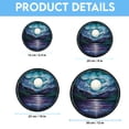 thumbnail image 6 of Stained Glass Window Hanging, Blue Night Moon Lake Sun Catchers Colorful Glass Panel Landscape Suncatcher Decor for Birthday for Women, Men, Wife, Aunt, and Mom, Stained Glass, 6 of 6