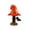 B, variant on Halloween Witch Hat Desk Lamp, Resin USB Luminous Decorative Ornament for Home Table, Festive Atmosphere Night Light for Halloween Party Decor