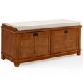 thumbnail image 1 of Crosley Banc d'Entrée de Stockage Adler Double Porte en Chêne Chaud, 1 of 11