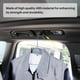 thumbnail image 3 of 2Pcs Car Black ABS Interior Roof Hooks Clothes Hanger Hook Trim for V90 S90 XC40 XC60 XC90 2015-202, 3 of 5