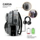 thumbnail image 4 of Mochila Para Laptop Puerto De Carga USB Impermeable Color Gris, 4 of 4