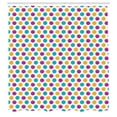 thumbnail image 2 of Ambesonne Polka Dot Shower Curtain, Vintage Circular Blobs, 69"Wx84"L, Multicolor, 2 of 4