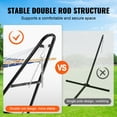 thumbnail image 4 of VEVOR Steel Hammock Stand 550lbs Capacity Hammock Frame Fits 7.5-13.5ft Hammocks, 4 of 9
