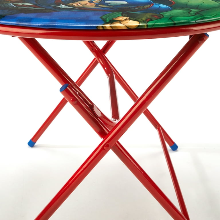 Free Shipping! Marvel Avengers Printed 3 Piece Round Table