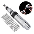 thumbnail image 3 of HURRISE Precision Chrome Steel 135 x 3 cm Anti-Corrosion Reversible Screwdriver Set, 14 Pack, 3 of 9