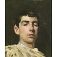 thumbnail image 2 of Ramón Casas 15x18 Gold Ornate Wood Frame and Double Matted Museum Art Print Titled - Self-Portrait (circa 1882), 2 of 4