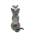 thumbnail image 5 of Garden Decor Statues,Cat Figurines Gifts with Butterfly,8" Scarecrow for Garden - for Indoor Outdoor Home Or Office,Garden Statues, 5 of 5