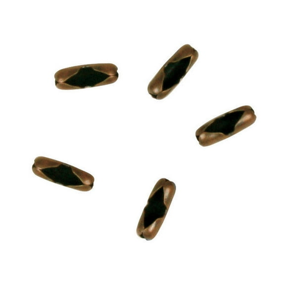 60351 Lamp Chain Connector, Rustic Bronze, #6, 5-Pk. - Quantity 6