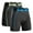 Blue+Gray, variant on Valano 2 Pack Bike Shorts for Men Cycling Shorts Underwear with 3D Padded, Bicycle MTB Liner Mountain Shorts with Breathable Absorbent and Ergonomic Design