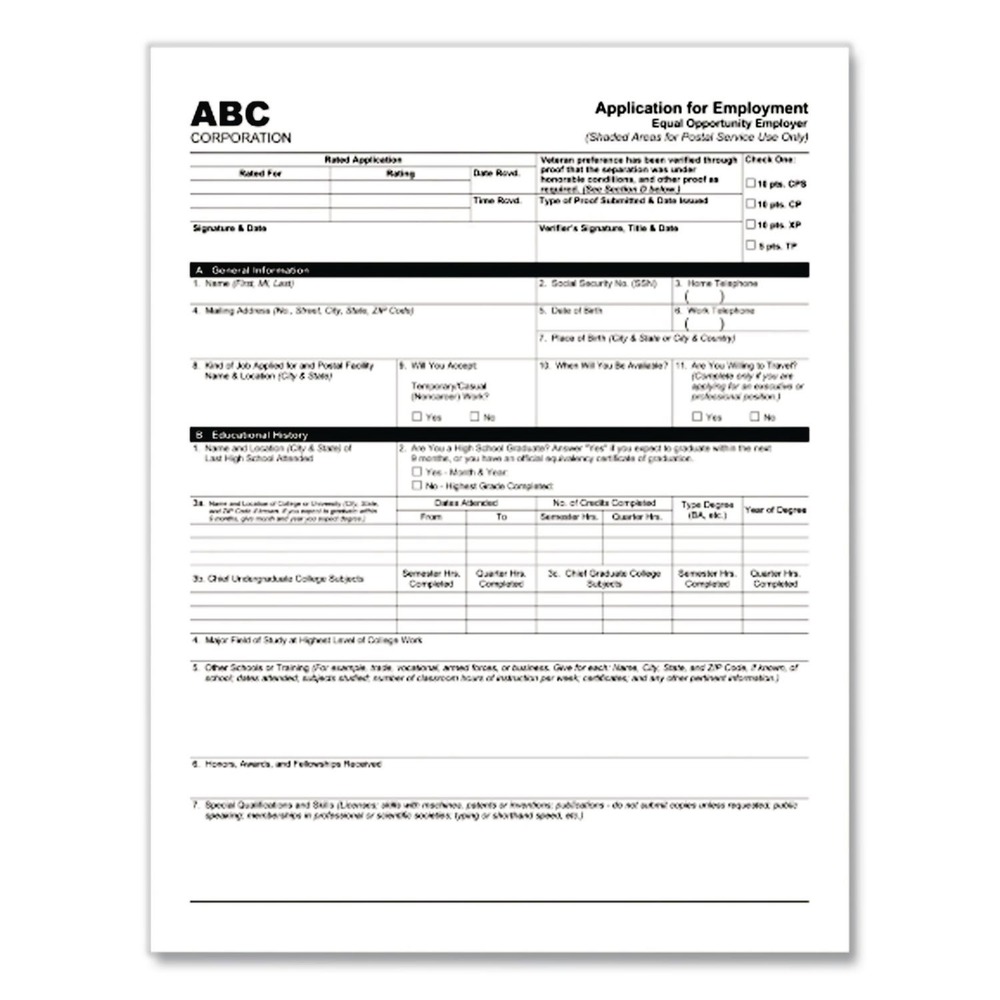 PM Company 59101 8.5 in. x 11 in. 2-Part Digital Carbonless Paper - White/Canary (5000/Carton)