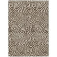 thumbnail image 2 of Addison Rugs Chantille Indoor/Outdoor Transitional Swirls Brown Washable Rectangle Rug, 2'6" x 3'10", 2 of 6