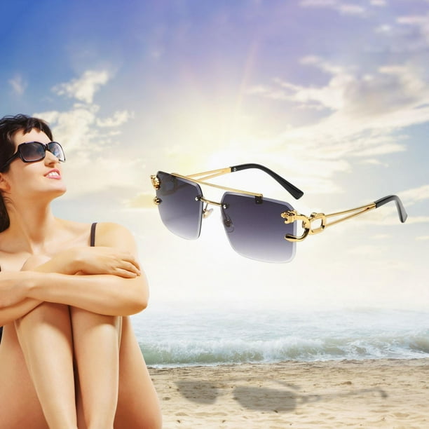 Gafas de sol sin montura hombre new arrivals