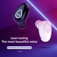 thumbnail image 3 of Bluetooth 4.1 In-Ear Headphones, Mini Stereo Wireless Headphones with Built-in Mic for Xiaomi, Huawei and Meizu (Black), 3 of 7