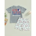 Toddler Baby Boy Baseball Outfit Short Sleeve TShirt Tops Baseball