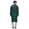 thumbnail image 3 of Atasi Designer Kurta Set For Boys Casual Solid Kurta Pajama Summer Clothing, 3 of 5