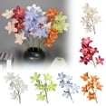 thumbnail image 5 of 1 Artificial Flower,Artificial Flowers Artificial Flower Valentine'S Day Wedding Decoration Flower for Guiding The Way Paired with Table Flower Arrangements and Window Display Decorations(Green,), 5 of 8