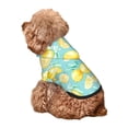 thumbnail image 2 of Yiaed Yellow Lemon Print Dog Hoodie Security Pet Dog Costume Pets Dog Hoodie Sweatshirt with Pocket for Small Dogs-Medium, 2 of 5