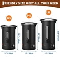 thumbnail image 2 of Commercial Coffee Urn – Double Wall Stainless Steel Electric Coffee Maker, Large Capacity Hot Beverage Dispenser with 304 Stainless Steel Lining, Ideal for Catering, Parties, Buffets – 10L to 18L, 2 of 7