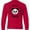 Red, variant on Inktastic Little Panda Long Sleeve Youth T-Shirt
