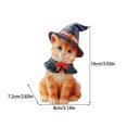 thumbnail image 2 of Compre 2 y consiga un 10% de descuento Halloween Cute Cat Resin Sculpture Decoration Holiday Home Decoration, 2 of 2